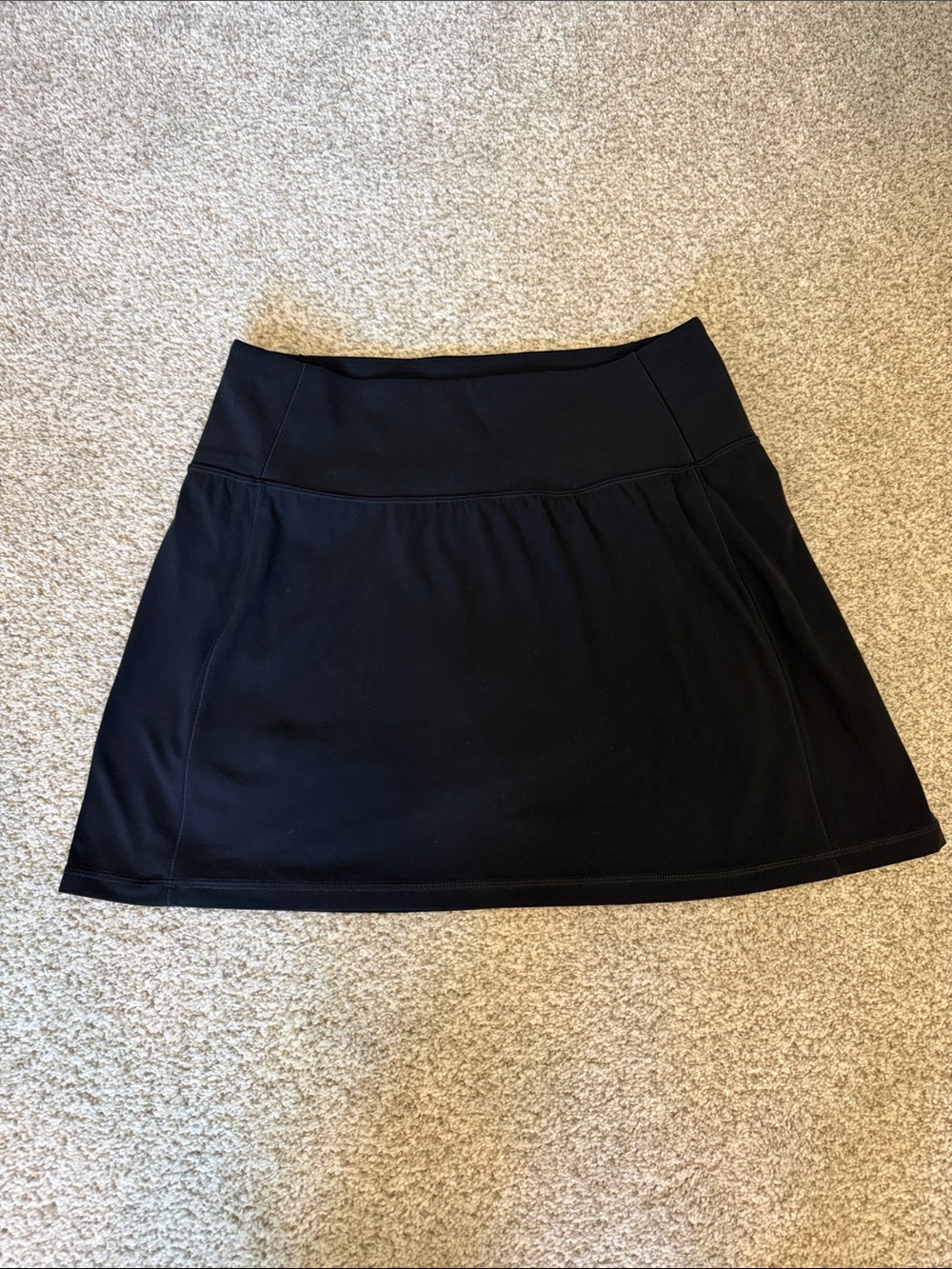Athleta Black Salutation Stash 14.5” Skort